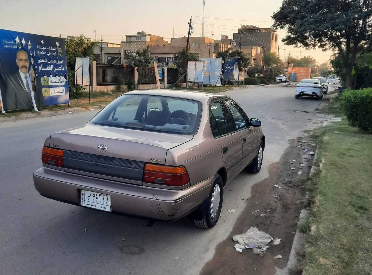 السلام عليكم 
كورلا موديل ١٩٩٣ يسرا 
بلادي جديدة على وضع الشركة ✅✅
مكفولة كفالة عامة ✅✅

مكانها بغداد
 حي الجامعه

 للاستفسار اتصل
***********
 ***********
