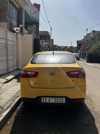 كيا ريو موديل 2013  حادثه باب خلف سائق مبدل مكينه  1600 خير من الله . ...