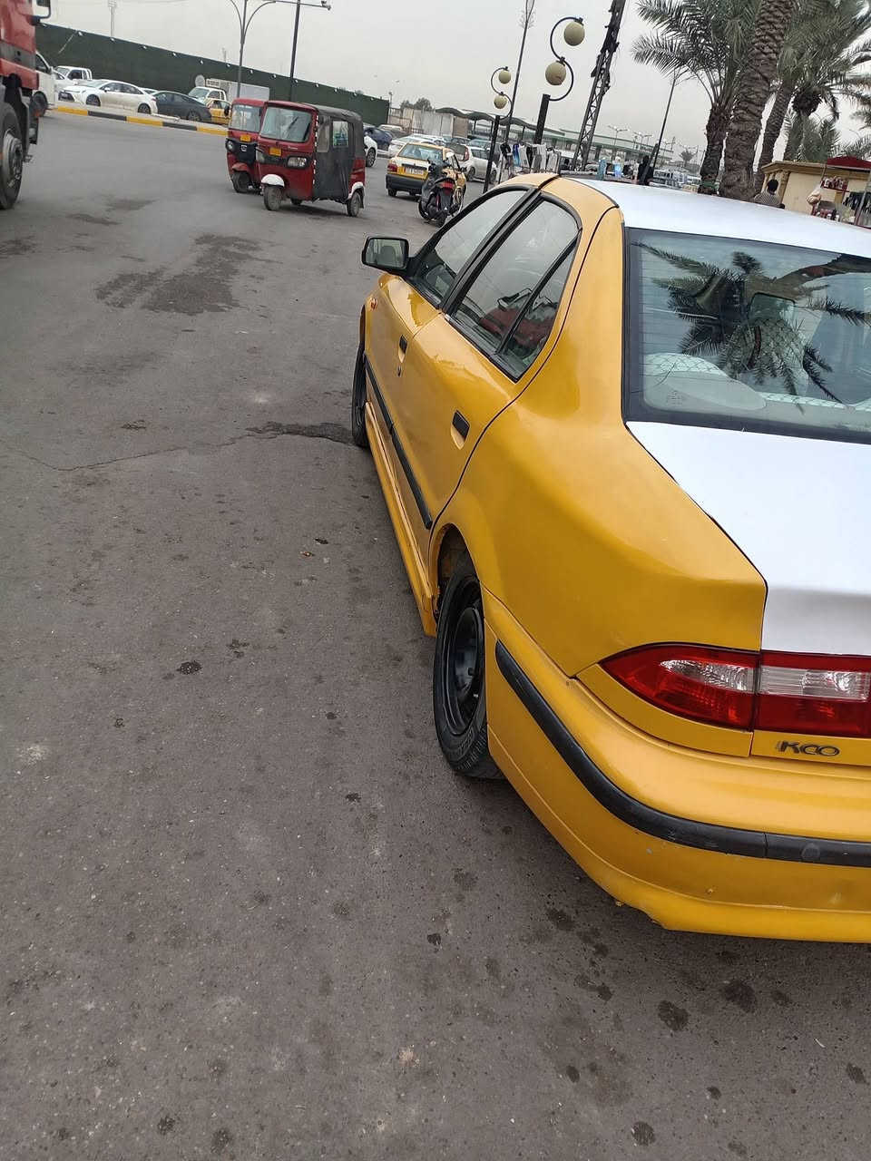 سمند مديل ١٢ سياره بلاديه تحويل مباشر مصفره هيئة غرامات سعرها 32 سياره  كير مكينه تبريد كله شغال سنويه ل ٢٩ مكان السياره بغداد حي أور سبع اقصور ***********
