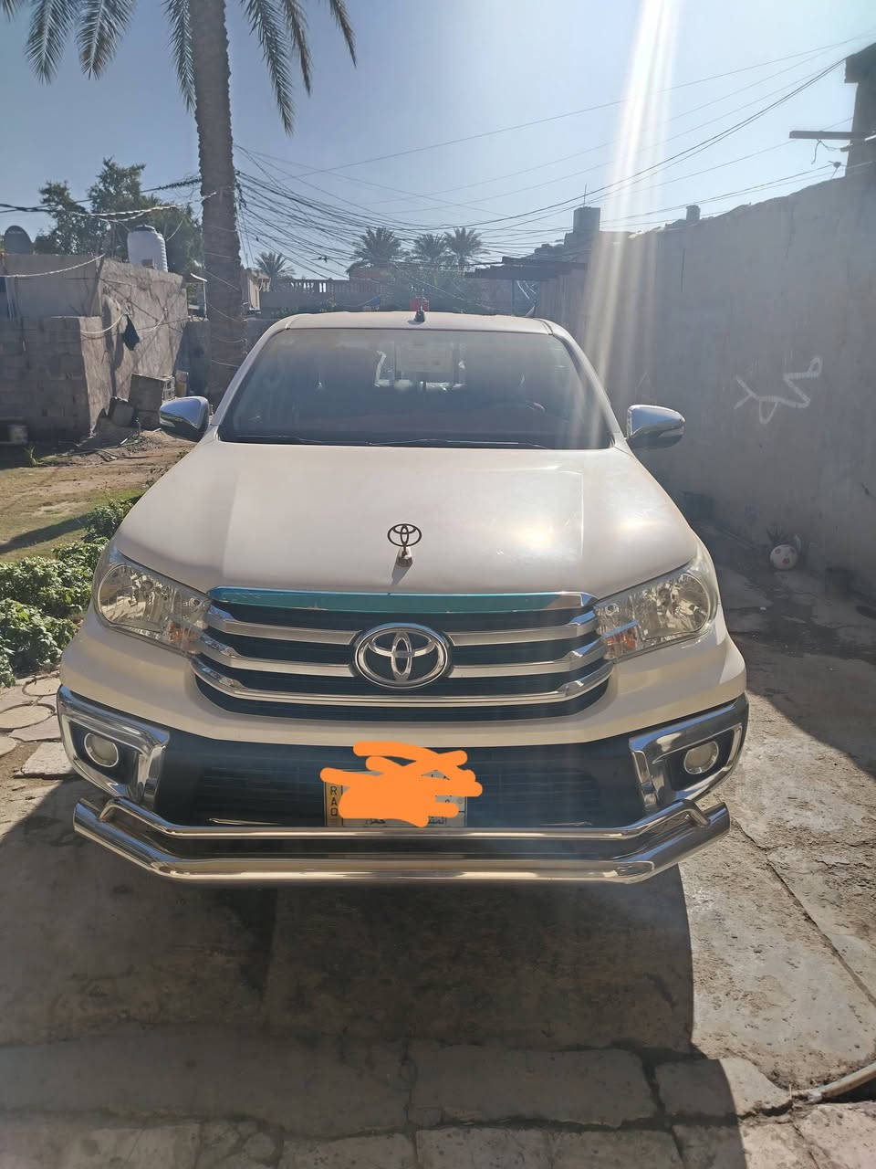 تويوتا هايلوكس دبل قماره ٢٠١٧
رقم المثنى مكفوله من الصبغ بيها شويه ع زلبارد
َمحرك كير َمكفول تحويل مباشر اتصال ***********
