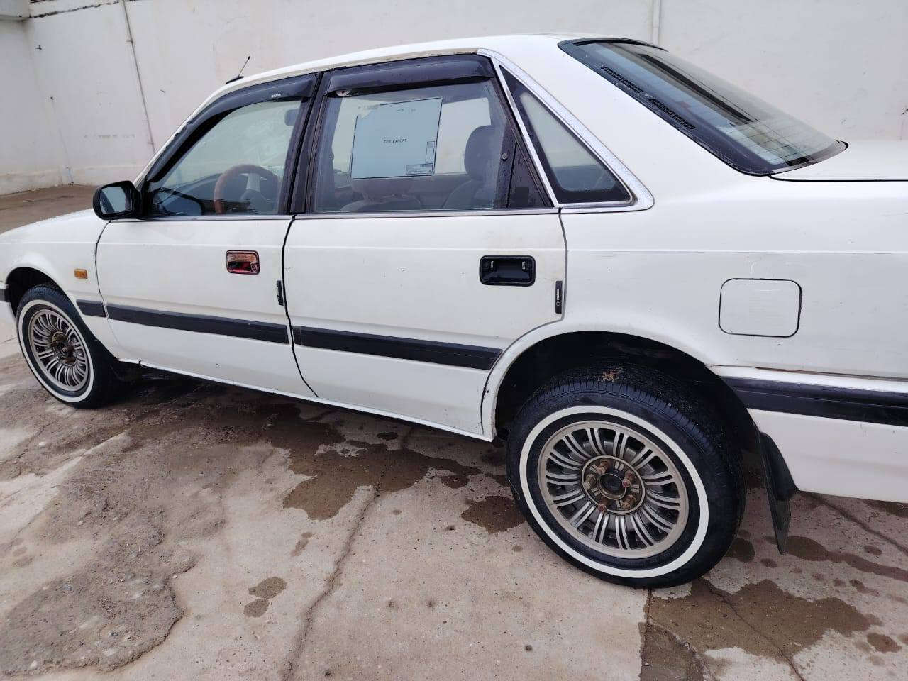 مازدا ٦٢٦ صندوگ  رقم نينوى دولي ١٢ كابريته لون ابيض  بيها طخه الجاملغ اليمين مثل ماموضح بالصورة محرك لا صرف ولا نفخ من التبديله للتبديله كابون بانزين بيها الشرعي موجود اتريد وكاله اتريد تحويل السعر ٣٣ وبيها مجال بسيط للاستفسار الاتصال على الارقام
***********
***********
