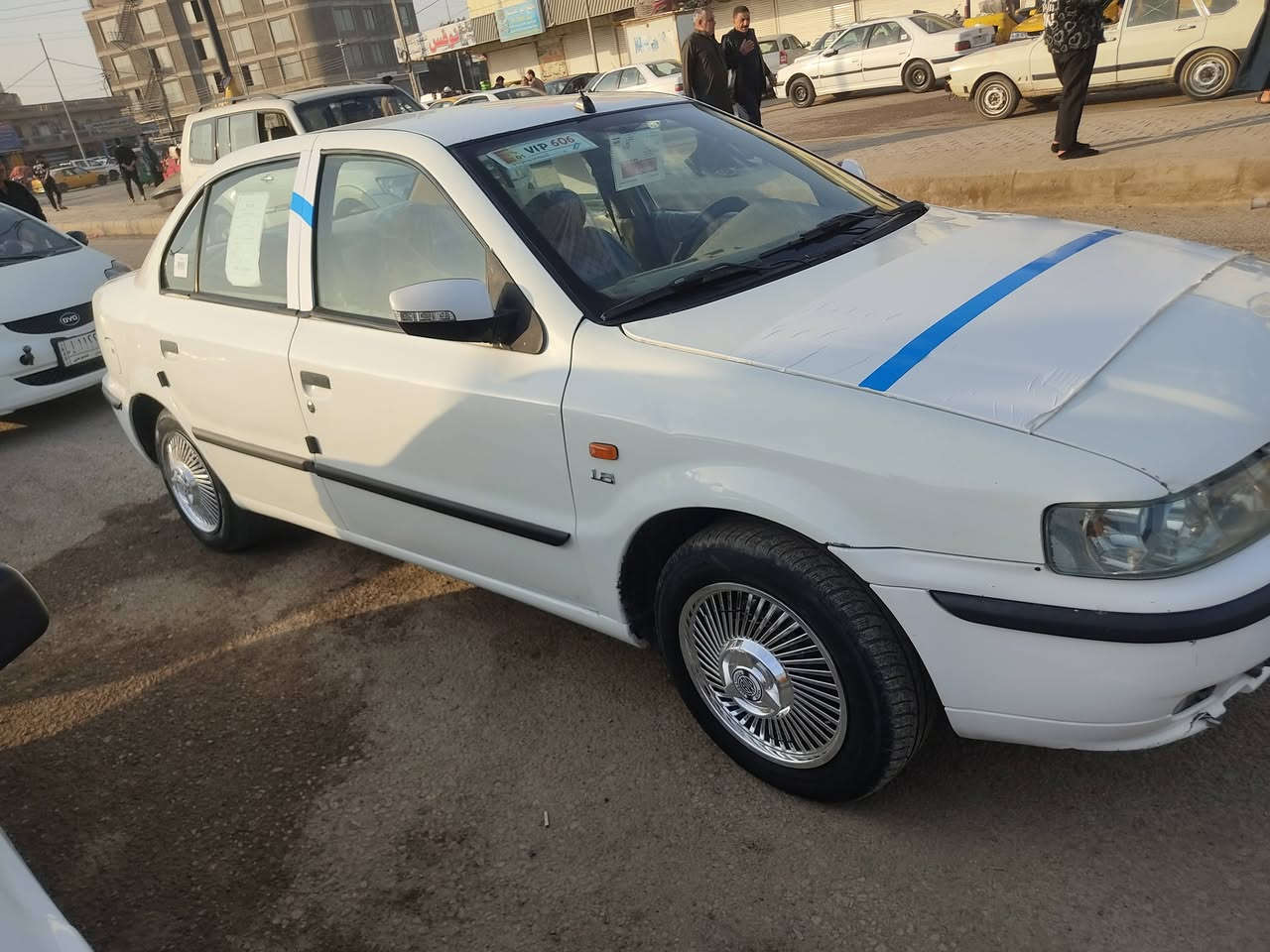 سمند موديل 2011 مكفوله من الضربه والتبديل والصبغ ما عدى رشات بالدوس وتكحيلات بسيطه ، مكينه وكير خير من الله، تخم تاير، حداديه، سنويه لل2027 
السعر 38 وبيه مجال، مكان السياره ميسان العماره
مكلف بالنشر 
للتواصل الاتصال على الرقم 
***********
