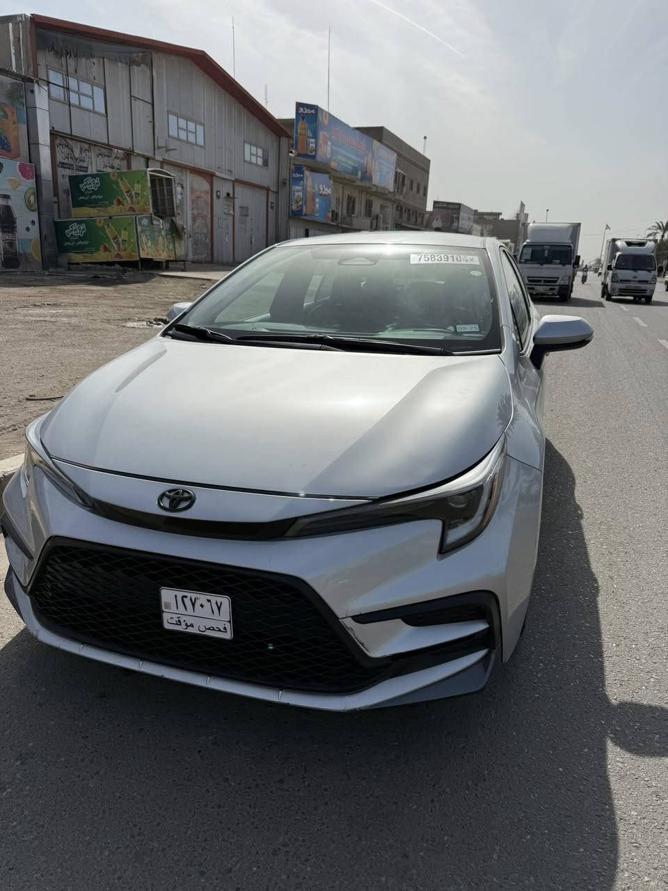 كورلا 2024 se بلاك ادشن فول ماعدا الفتحه ماشيه 39 رقم بغداد باسمي طابه كلين ونضربت بالحاويه قماره صار بيهة بارد وتكحيل وتكمه نصهة نصبغت اثر شخوط وحادث بالعراق بدلت بابين وجاملغ ولبنيد يعني بيهة صفحه والخشم مال شاصي تعدل باليزر بيع مستعجل السعر 125$ وبيهة مجال ***********
