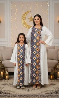 وفرنالكم الدشداشه الرمضانيه خامه سكوبا   التركي للأم وبنتها 👩‍❤️‍👩 الق...