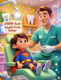 فلورايد للأطفال • مجانا • حجز مسبق