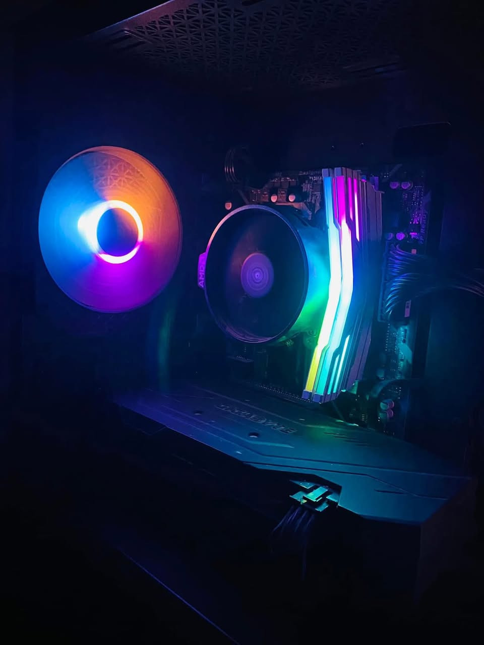 السلام عليكم كيس العاب مرتب بسعر مناسب
GPU RTX gigabyte 2060 oc 3FAN 
نسخه 3 فان 
CPU Ryzen 5 3600  6 CORES 12 THEARDS  
Motherboard gigabyte B450M 
RAM 2x8 16GB 3600Hz RGB
Storage SSD 256GB
HHD 1000GB
Power supply 700W+80 plus 
Case 3FAN
تجمعية مرتبه ومابيه اي خلل وانطيك بيه ضمان سبوع فحص 

سعر التجعيمة 625 الف فقط✅
مكاني بغداد الدوره ✅
يوجد توصيل لكل المحافظات ✅
جامه الكيس موجوده ✅


**إذا كنت صاحب هذا الإعلان وتريد حذفه لأي سبب، رجاءا أرسل رسالة إلى الدعم الفني**