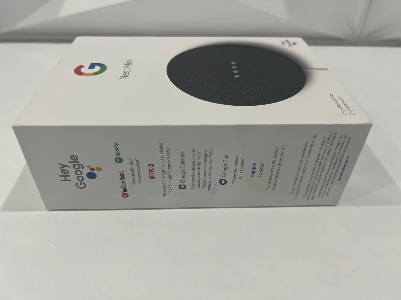 Google Nest Mini

Generation 2nd
سعر خاص


**إذا كنت صاحب هذا الإعلان وتريد حذفه لأي سبب، رجاءا أرسل رسالة إلى الدعم الفني**