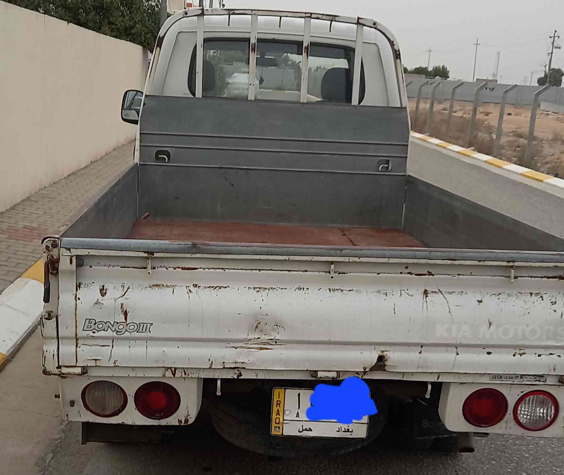 السلام عليكم 
كيابنكو حمل للبيع محرك مسكر موديل2008 السعر 75 ورقه للاستفسار ***********
