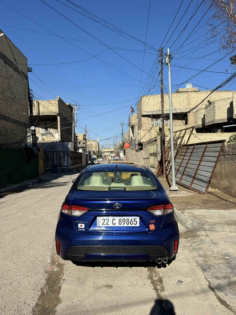 السلام عليكم
للبيع 

كورلا ٢٠٢٢ وارد أمريكي 

رقم أربيل سيارة باسمي تحويل ثاني يوم ..

((ضرر كما موضوح بل صور)) 

مواصفاته 

ويل عادي ١٨رياضي 

لا يت زنون 

اشاير بلمري 

نظام ECO

قيادة ذاتية

نظام سبورت 

مانع الانزلاق

محرك 2000

رادار امامي 

نظام تحديد مسار 

مثبت بسرعة

هاند بريك بصمة 

داخل ألوان اسود وابيض 

فول تحكم سترين +تحكم شفتات 

كأمره خلفية 

السيارة نظيفة وجاهزة

السعر 155 بيهه مجال بسيط 

رقم شمالي 

العنوان : الشعب حي اور 

التفاصيل و الاستفسار 

الاتصال ع الرقم ***********
