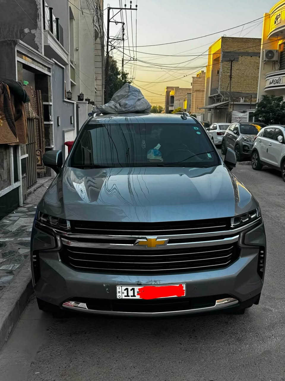 السلام عليكم بيع او مراوس ب توسان او سبورتج موديل 2015/2016 حصراً
شفروليه تاهو LT امريكيه 
فول مواصفات موديل2024 
كفاله عامه 
ماشيه 69 قابل للزياده
المواصفات:1/1

- محرك 5300 
- جير أوتوماتيك
- دفع خلفي
- تشغيل بصمة
- دخول ذكي
- شاشة كبيرة
- كاميرا خلفيه
- حساسات أمامية وخلفية
- Apple CarPlay و Android Auto
- Bluetooth
- نظام ملاحة
- مقاعد جلد
- تبريد وتدفئة للمقاعد
- تحكم كهربائي بالمقاعد
- دبل كهرباء
- مثبت سرعة
- رادار
- تحذير مغادرة المسار
- نظام مانع اصطدام
- إنارة LED
- أبواب وصندوق كهربائي
- تحكم ستيرن
- نظام صوت ممتاز شركه BOSE
- ⁠مكاني بغداد *********** 
ملاحضه /اخوان اني مكلف بالنشر الرجاء الاتصال بالرقم ما ارد بالخاص
