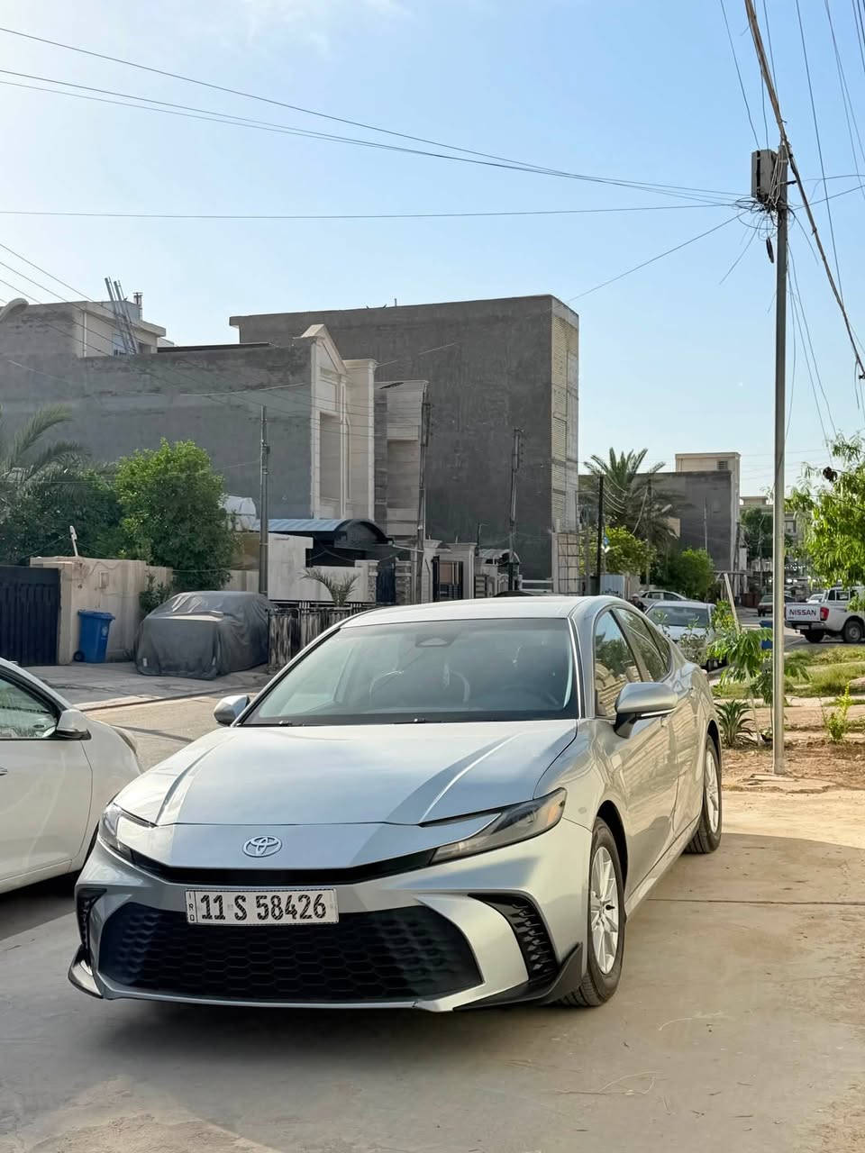 السلام عليكم
كامري 2025 هايبرد وارد امريكي 
رقم بغداد تحويل ثاني يوم 
بيه جاملغ وبنيد بدون دواخل 
رقم الشاصي موجود ويه الصور 
مواصفات LE
بصمه جلد داخل ابيض 
تحكم ستيرن 
شاشه 
كامره خلفيه 
ماشيه 10 ميل
تبريد بيانو 
سياره نضيفه كامله اي نقص ما بيه 
مكان سياره بغداد العامريه 
رقم التلفون : ***********
