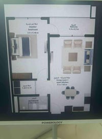 شقه للبيع في مجمع بروج لاكونا  G طابق ٢ المساحه 104 الاستلام 1/12/2027...