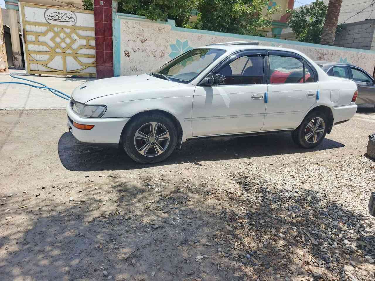 السلام عليكم
متاح سياره كورلا موديل 1992 جاهزه مابيها برغي نقص تخم تاير دواخل السياره كله جديد دشبول وبطاين وكاعيه وكشنات كله جديد كير دنفش مكينه مكفوله صدر امامي وخلفي خير من الله كهربائيات شغالات كلهن جام مسجل لايتاك بك لايت كيجات كله شغال رقم بغداد سنويه لل ٢٧ نهايتها شرط التحويل#تبريد_شغال_شرط_الفحص منضومه كامله الله شاهد نقص بس غاز  مكان السياره ديالى شهربان #السعر 48 وبيها مجال بسيط لان سياره جديده و جاهزه للاستفسار ***********
