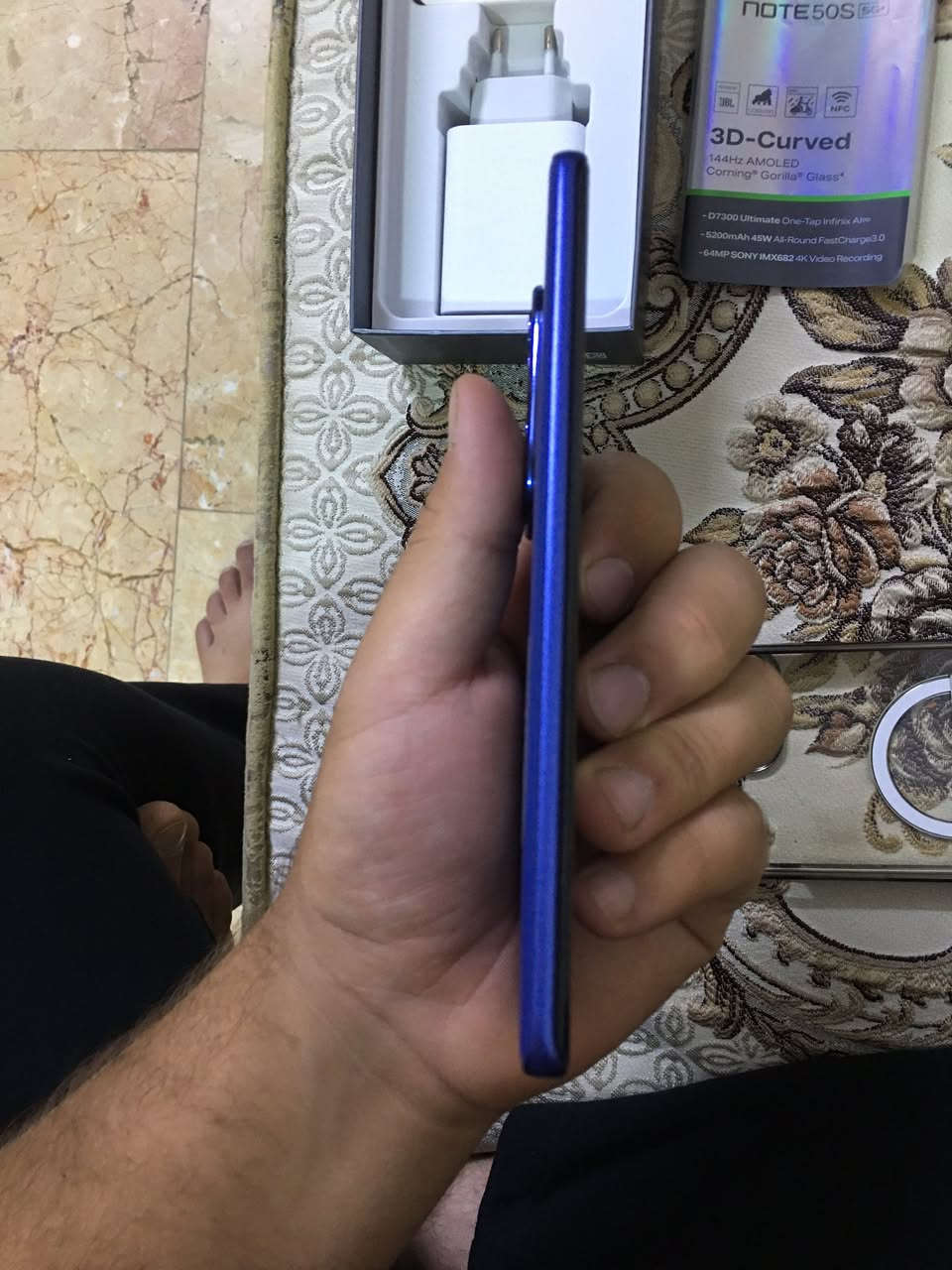 Infinx NOTE 50S 5G
التتخزين 256
المعالج  Dimensity7300يعني وحش العاب 
RAM8.00+5.00 GB
الكامرا الخلفية 64M
 الكامراالامامية 13M
البطارية5200MAh
الجهاز بحالة الوكاله مستعمل ٣٠ يوم فقط كامل ملحقات فئة ال S تختلف عن العادي يجي فول معالج وحساسات وتبريد وكامره دبل سيمكارت الجهاز نضيف بمعنى الكلمه سعره300 بي مجال بسيط واذ اكو ايفون ١٢ برو ماكس مراوس حسب النضافه او ١١ برو ماكس مراوس ***********
واتساب
