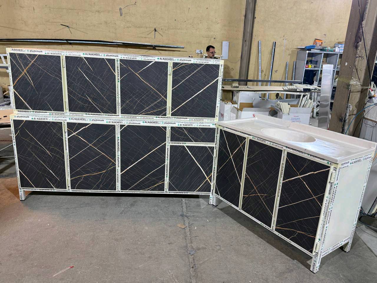 🔥🔥🔥

المنيوم فصال وليس السوكي ❌
 
القياس مترين ارضي وملحق ومتر وعشرين سنك مرمر 
السعر// 310 الف