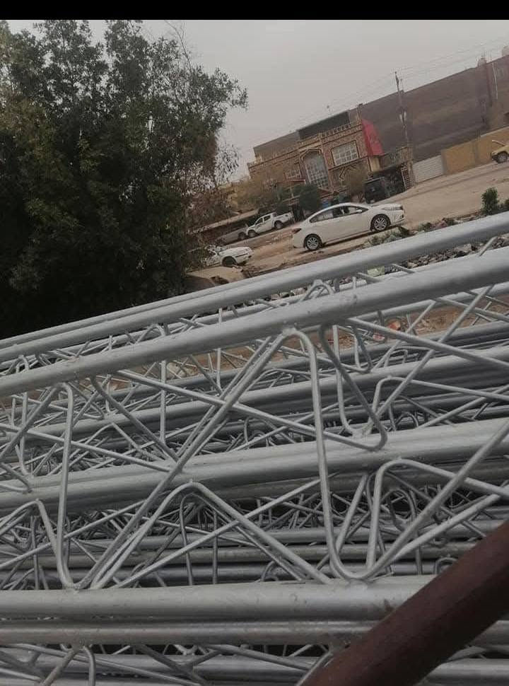 السلام عليكم ب***********.  ***********
برج انترنت للبيع📢📢
يحتوي على👍
دشات عدد2 سكترات عدد 3يوبي ان تي 912عدد5عاكسه
هاب سيسكو حديد 18متر جي 35اسلاك وفراكات وقفايص وبراغي يعني كامل 👍
اجهزه نضيفه شغاله درجه اولى ومضمونه استعمال قليل 😉 
يوجد كادر نصب وتوصيل جميع المحافضات 🛻👷

