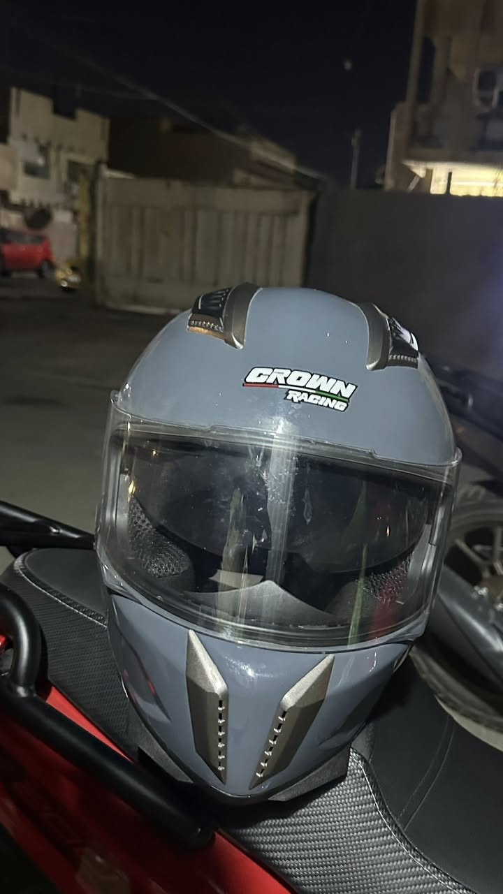 سلام عليكم 

خوذة دراجة نارية من ماركة كراون ريسينج (Crown Racing) مع تصميم كامل للوجه مع حاجب مزدوج

سعر ب 50 امزون اصلي


**إذا كنت صاحب هذا الإعلان وتريد حذفه لأي سبب، رجاءا أرسل رسالة إلى الدعم الفني**