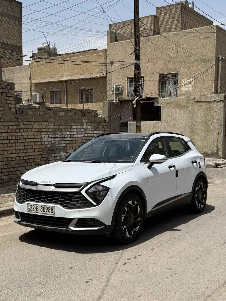 السلام عليكم سبورتج 2024 خليجي كفالة عامة بانورما صندوك كهرباء وبعد بيها مواصفات هواي
‏ شكلي جيتي فول السياره 
السعر $222 وبيها مجال 
السونار مرفق مع الصور 
ماشيه 55 الف حقيقي 
السيارة رقم اربيل بأسمي
المكان / بغداد
الرقم ***********

