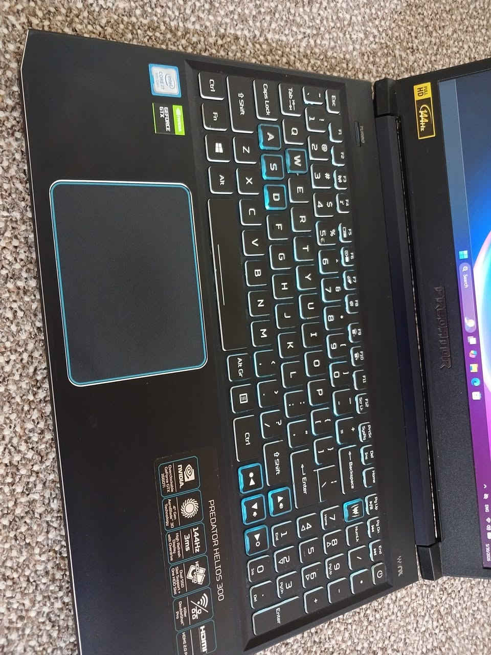 سعر 600 الف کل اسعار ثابتة غير قابل للتفاوض
ملاحظة: شاشته بيه شخط بسيط ما يؤثر
مكاني اربيل
Acer Predator Gaming مستعمل 

 المعالج: Core i7-9750H (جيل 9)
 الرام: 16GB DDR4
 التخزين: 256GB NVMe SSD
 الشاشة: 15.6" FHD 144Hz
 كرت الشاشة: GTX 1660 Ti 6GB
 كيبورد بإضاءة خلفية
 الشاحن الأصلي موجود


**إذا كنت صاحب هذا الإعلان وتريد حذفه لأي سبب، رجاءا أرسل رسالة إلى الدعم الفني**