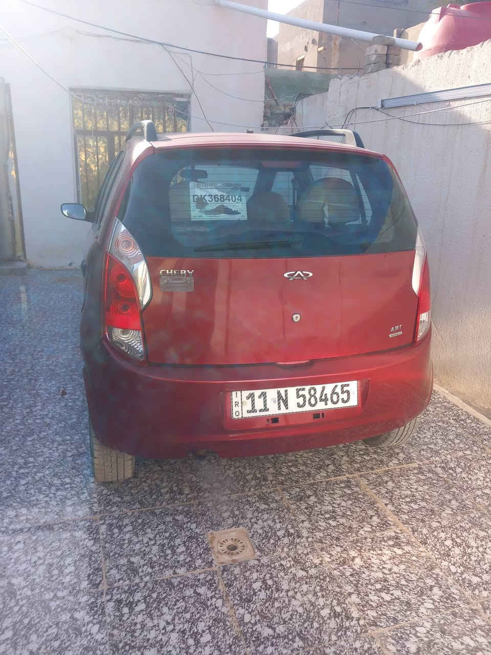 سلام عليكم 
سياره شيري للبيع مكفوله من محرك وكير ودواخل مكفوله ماعدى البنيد بي رشه بصيطه رقم بغداد تحويل بيومه كامله هز ورقم نكليزي تبريد حداديه تخم تاير جاهز اي نقص مابيه 
مكاني سماوه قضاء الخضر سعره ٣٦ وبيه مجال حك الجيه 
*********** وتساب 
*********** اتصال 

ممنون منك الأدمن
