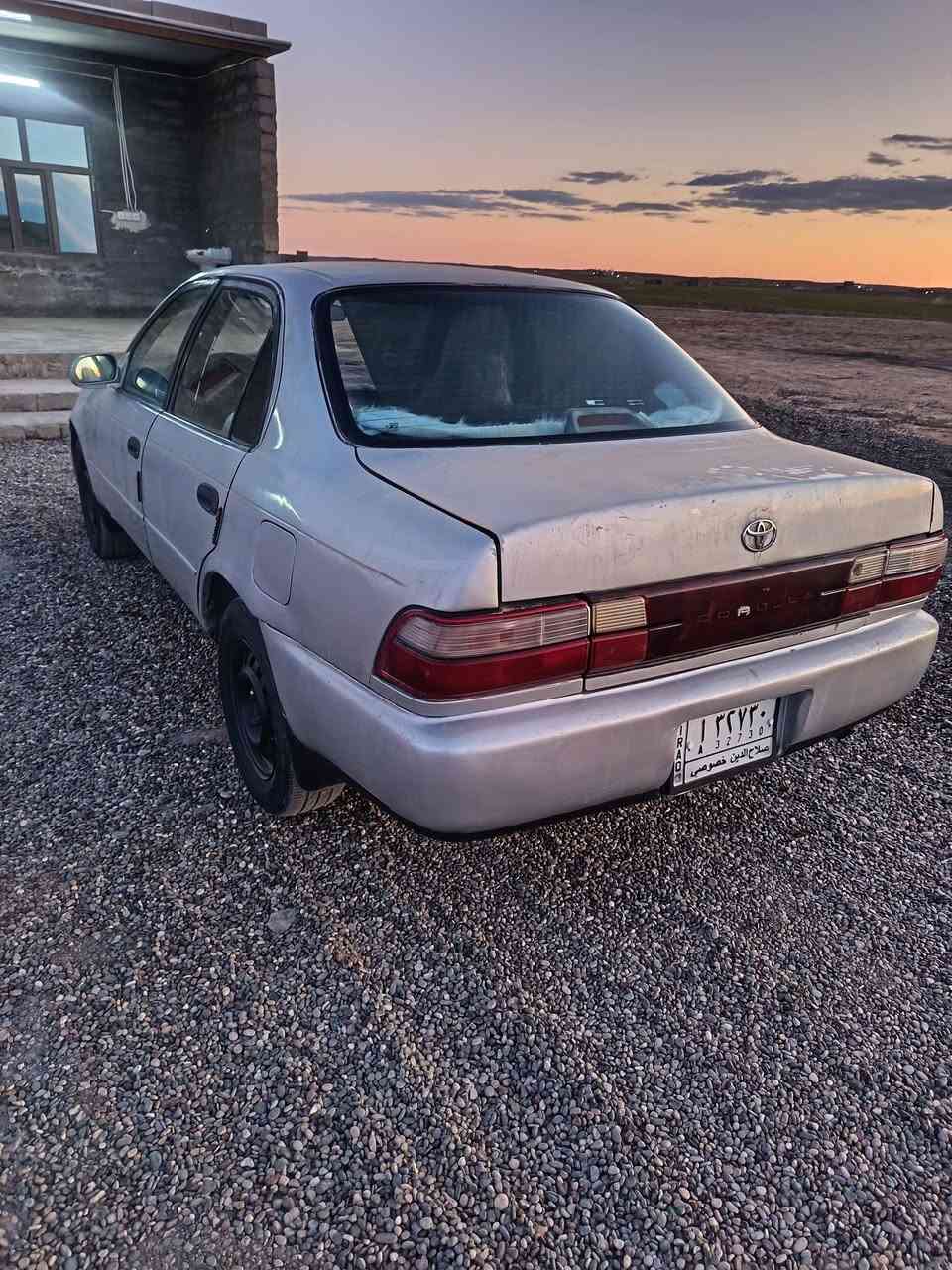 كورلا 1994 سنويه 2027شرط التحويل /مكان الشرقاط 
محرك گير شرط صبغ حزام اثر تقحيل بدون دواخل
السعر 48 وبيها مجال قليل/ ***********
