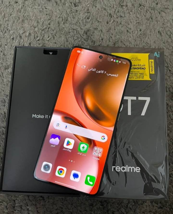 سلام عليكم 
ريلمي gt7 لون اسود نضافة 100٪ ذاكرة 512 بطارية 7000 شاحن 120v ببجي 120 فريم ملحقاتة كاملة بيع او مراوس سعر (650) الف عنوان (ناصرية مركز)  
*توصيل غير متوفر


**إذا كنت صاحب هذا الإعلان وتريد حذفه لأي سبب، رجاءا أرسل رسالة إلى الدعم الفني**