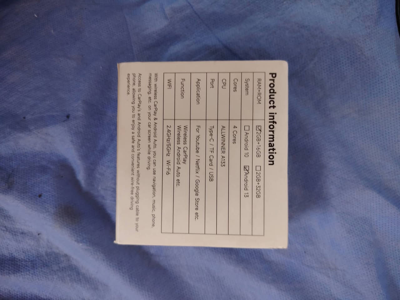 كار بلاي جديد ٣٥ الف مع توصيل


**إذا كنت صاحب هذا الإعلان وتريد حذفه لأي سبب، رجاءا أرسل رسالة إلى الدعم الفني**