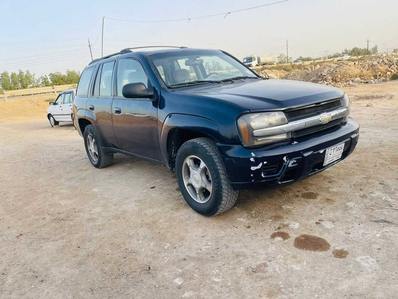 للبيع بلايزر موديل 2008 رقم بغداد الماني تحويل مباشر كير ومحرك مكفولات تخم تاير تبريد شغال السياره جاهزه بدون ضرر السعر 65 وبيه مجال مكاني بغداد رقم ***********
