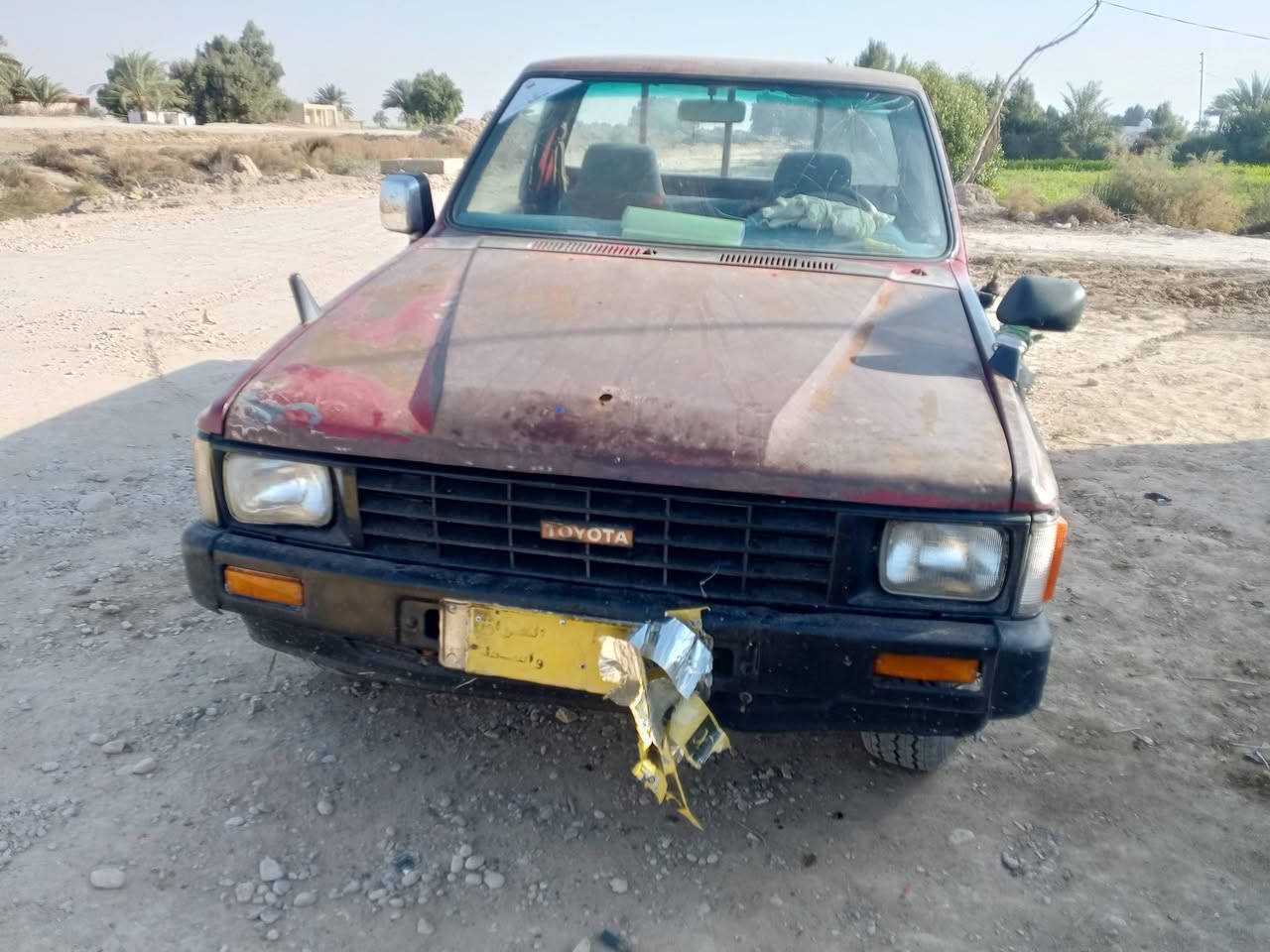 تيوتا للبيع مثل ماواضح بل صوره رقم واسط....المكان واسط قضاء الحي   السعر 27وبيها مجال مجال...تخم تاير جديد كير اكسن مكفول فقط محرك. ركنات ...مكلف بنشر رقم صاحب السياره***********
