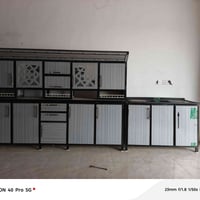 كاونترات المنيوم جديد مو مستخدم قياسات مترين ونص ومترين و٣متار07832090...