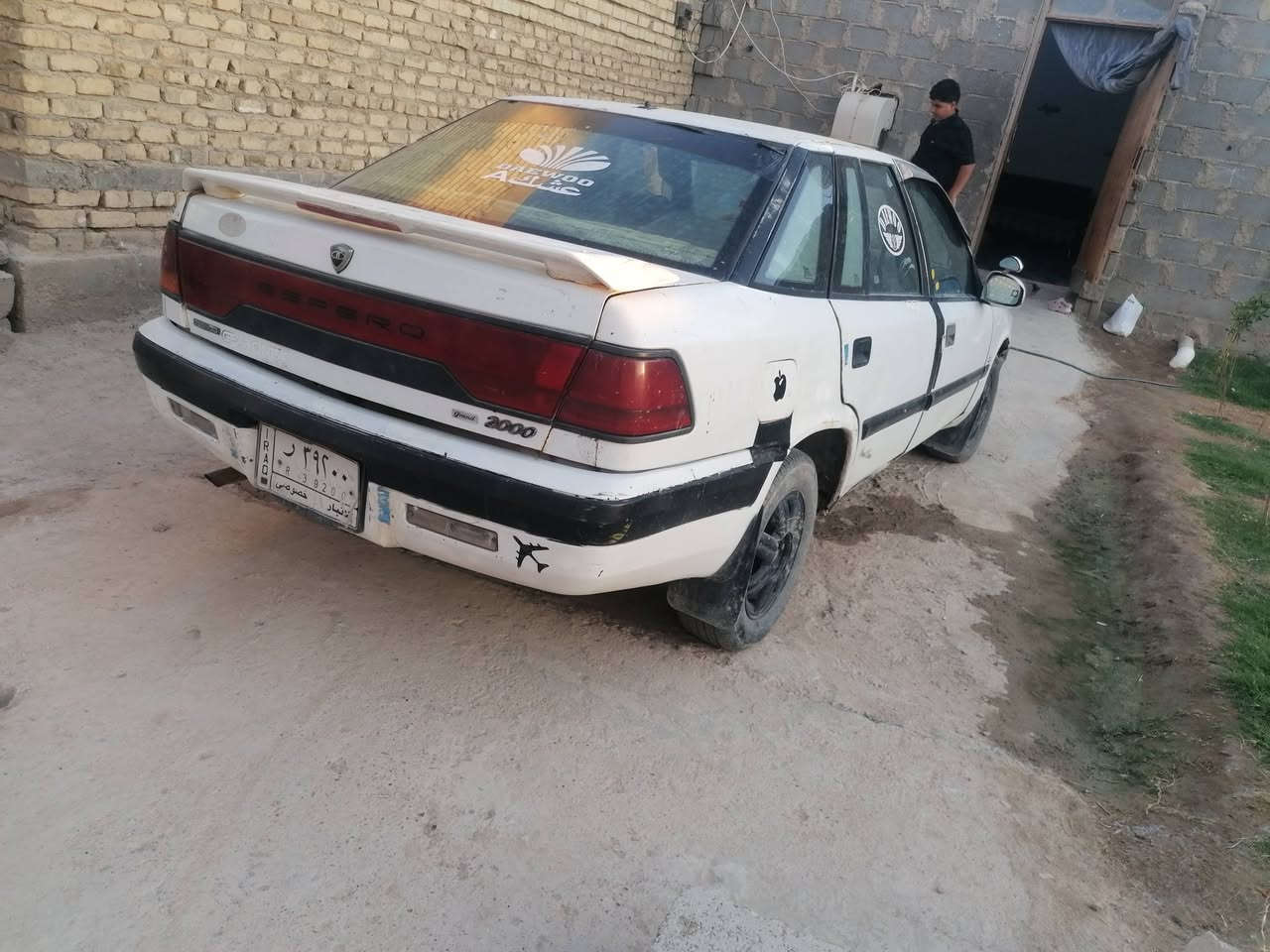 سلام عليكم عندي سياره للبيع اسبرو محرك مسكر تشتغل بس بي رخاوه سنويه كارتونيه بس تستلم جاهز عظم عاج التواصل على خط ***********/ *********** مكان الفلوجه السعر ١٣ وبي مجال بيع مستعجل
