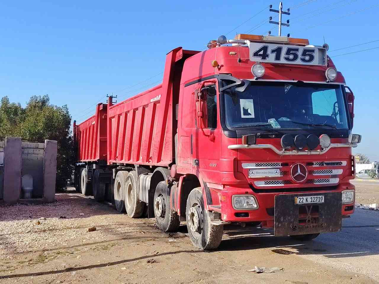 سياره قاطره أو مقطوره للبيع رقم أربيل الاستفسار اتصل ع ***********
