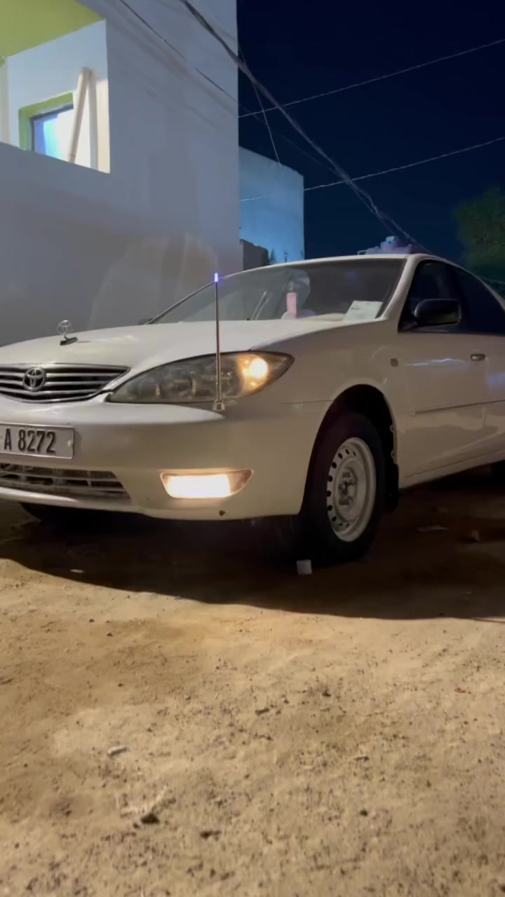 سلام عليكم لبيع 

كامري ٢٠٠٤  خليجي أربعه سلندر 2400بسمي رقم دولي نجف مكينه كير ع شرط جدد تبريد شغال🥶 كهربايئات جاهزه حته كلوب السيرفز مطفي 
 هزه جديد ه سياره صبغ عام اكفل كص وكلبه السعر ٧٨ سياره بسمي سنويه لل 2030للستفسار ***********
