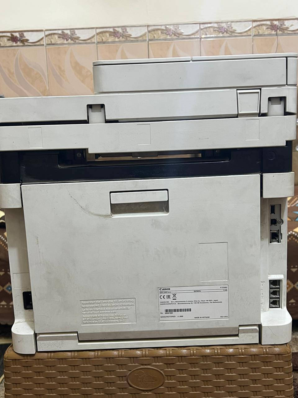 سلام عليكم طابعة كانون جديدة وشغالة علا الفحص مستنسخ بيهة 20ورقة وتاركهة وياهة احبارهة هم للبيع مكاني بغداد الدورة ابو دشير رقمي ***********
