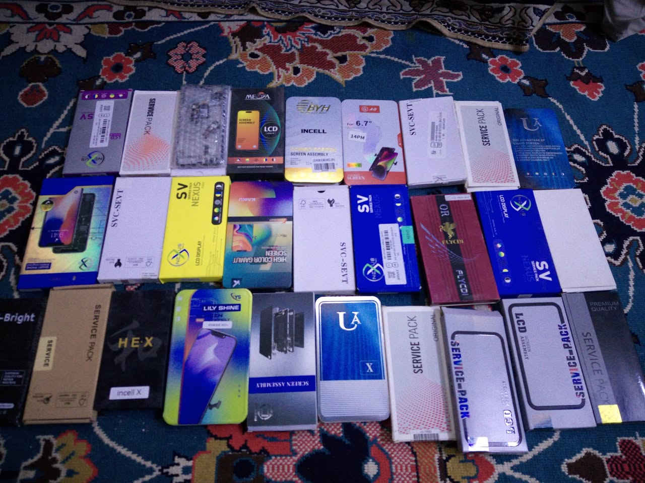 السلام عليكم شاشات طلعت ب الامزون مشكل مال نوت والاس بيهن مضروبات وبيهن لا ومال الكلكسيات والايفونات مابيهم شي ابيع فحم فحم سعر القطعة 7 الاف دينار
العدد 48 شاشة

للاستفسار مراسلة الصفحة


**إذا كنت صاحب هذا الإعلان وتريد حذفه لأي سبب، رجاءا أرسل رسالة إلى الدعم الفني**