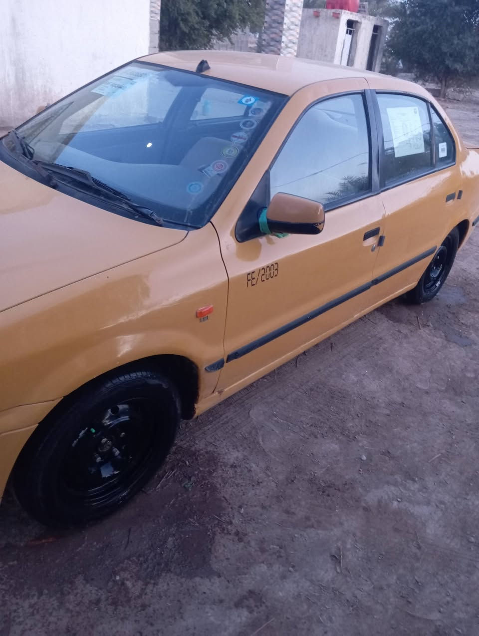 السلام عليكم سمند موديل 10 مصفرة ورقم انكليزي وبااسمي سيارة جاهزة مصبوغة فقط حزام جمالية  المكان دوانية  واتساب ***********   السعر 37وبيهة مجال
