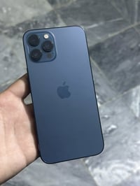 ايفون ١٢ برو ماكس شرق اوسط جان مضموم ذاكره ٢٥٦  بطاريه ٩٢ شرط ابلاديه ...