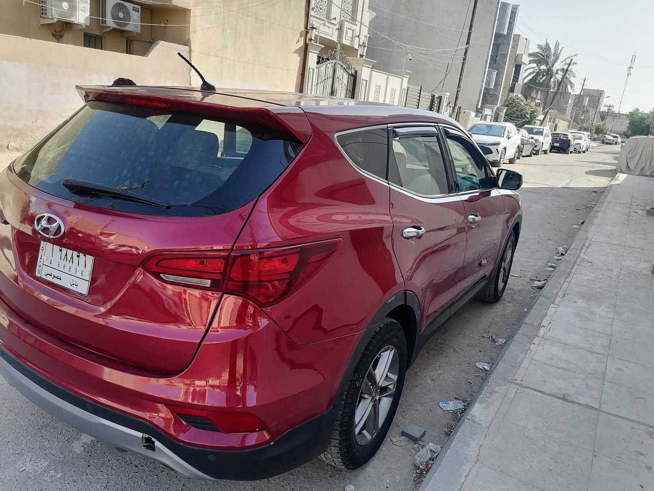 السلام عليكم ورحمه الله وبركاته..
سنتافيا 2018 للبيع  باسمي تحويل ثاني يوم 
السياره وارد امريكي حادثها بسيط 
السياره ليبل واحد اي قطعه تبديل مابيها  فور ويل المرغوب 5 راكب صدرها وكهربائيات السياره بعدها على وضعيه الشركه السياره جاهزه ومابيها اي نقص  ماشيه 77 ميل 
سعرها 137$ غير متواجد على الفيس 
عنواني بغداد الدوره لاستفسار ***********
