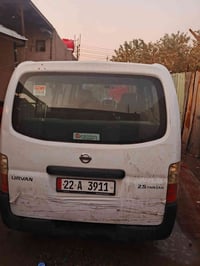 نيسان يورفان رقم اربيل للبيع كفاله عامه نضافه فول صدر.جديد  دوشمه  باب...