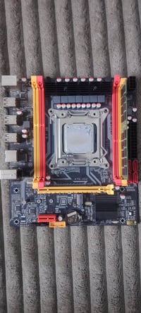 بورد + معالج + رامات  XEON E5 2650V2 M.B. X79-VG2 RAM. 16GB DDR3 السعر...