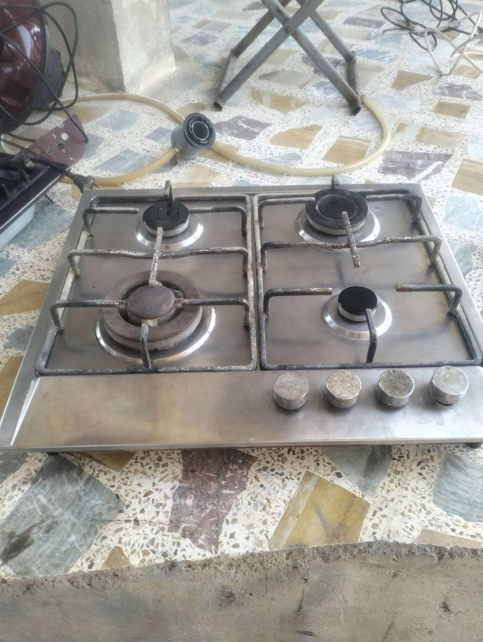 طباخ منضدي 5 عيون شرط الشغل السعر 50 الف دينار
طباخ متضدي 4 عيون شرط الشغل السعر 40 الف دينار
الصور والاسعار والعنوان كلها بالمنشور يعني ماكو داعي تدخل خاص واريد صور وتسأل على الاسعار
لايوجد بيع بالدين
العنوان 
حي الشهداء  بالقرب من اسواق سلام 
جيران صالون ريماس  تخلي بيت طارق الكرمان بظهرك وتطلع عدل
بيت وليس محل
موبايل ***********
