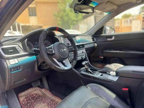 كيا اوبتيما 2020 EX وارد امريكي للبيع
رقم بغداد الإنكليزي باسمي

✅ حادثها فقط: الجاملغ الخلفي، والجاملغ الأمامي صار بيه طخة وصبغته.
بدون ايرباك ولا شواصي و لادواخل
✅ مكينة 1600 توربو بدون دوانز ولا تنقص واقتصاديه كلش التفويله تمشي 750 كيلو تقريبا ، كير دبل كلج DCT طيارة 7 نمر 
✅ ماشيه 106 ألف كيلو.

المواصفات:
 • فوول 1/1
 • بصمة تشغيل + بصمة أبواب أمامية
 • إنارة ترحيبية عند الاقتراب
 • رادار أمامي + خلفي
 • مانع اصطدام أمامي + حساسات خلفية
 • سياقة آلية بالازدحام + قيادة آلية بالطرق الخارجية 
 • نظام تتبع المسار + نظام تنبيه عند الخروج من المسار+ سياقه الايه ب الستيرن
 • حساس تنبيه بالمرايا (نقطة عمياء) + إشارة بالمرايا
 • المرايا قلاب عند الرجوع للخلف
 • كشنات جلد + كهربائية (اثنينهن) مع خزن ميموري
 • تدفئة وتبريد بالكشنات
 • شاشة كبيرة مع GPS (خرائط بلادي) + تدعم كاربلاي
 • نظام صوت هارمن كاردن 9 سماعات
 • سايد بريك بصمة + أوتو هواد
 • تدفئة ستيرن
 • 3 وضعيات قيادة
 • إنارة داخلية LED 8 ألوان تتغير من الدشبول
 • صندوق ذكي يفتح عند الاقتراب
 • دواخل خشب صاج ملكي
 • كروز كونترول
 • شاشة أعطال ذكية
 • جامة السايق والسكن أوتو
 • كاميرا خلفية دوارة
 • شحن لاسلكي للتلفون
 • مخارج USB + جداحة + قطعتين تبريد خلفية
 • تبريد ثلج ( تبريد منفصل للراكب عن السايق)
 • بانوراما على طول القمارة
 • مرايا الوسطيه تعتيم أوتو
•فول تحكم ستيرن جهتين
. بيهه بارد بخشم البنيد وباب السايق بالحافه مالته
بغداد البنوك
***********
السعر ١٥٧ ورقه✅
