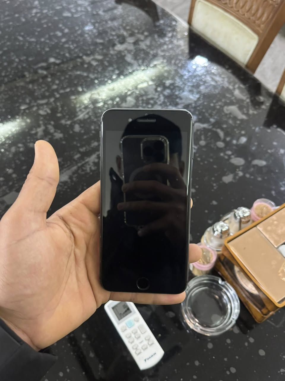 سلام عليكم ايفون 8بلص
جهاز نظيف شرق اوسط جهاز ذاكرته 256
بطاريه 100‎%‎مستبدله تك سيمكارت 
نظافة الجهاز 90‎%‎لان شويه الشاصي بي شخوط خفيفه سعر 150قفل مكاني كربلاء جسر باب طويري متواجد خاص


**إذا كنت صاحب هذا الإعلان وتريد حذفه لأي سبب، رجاءا أرسل رسالة إلى الدعم الفني**