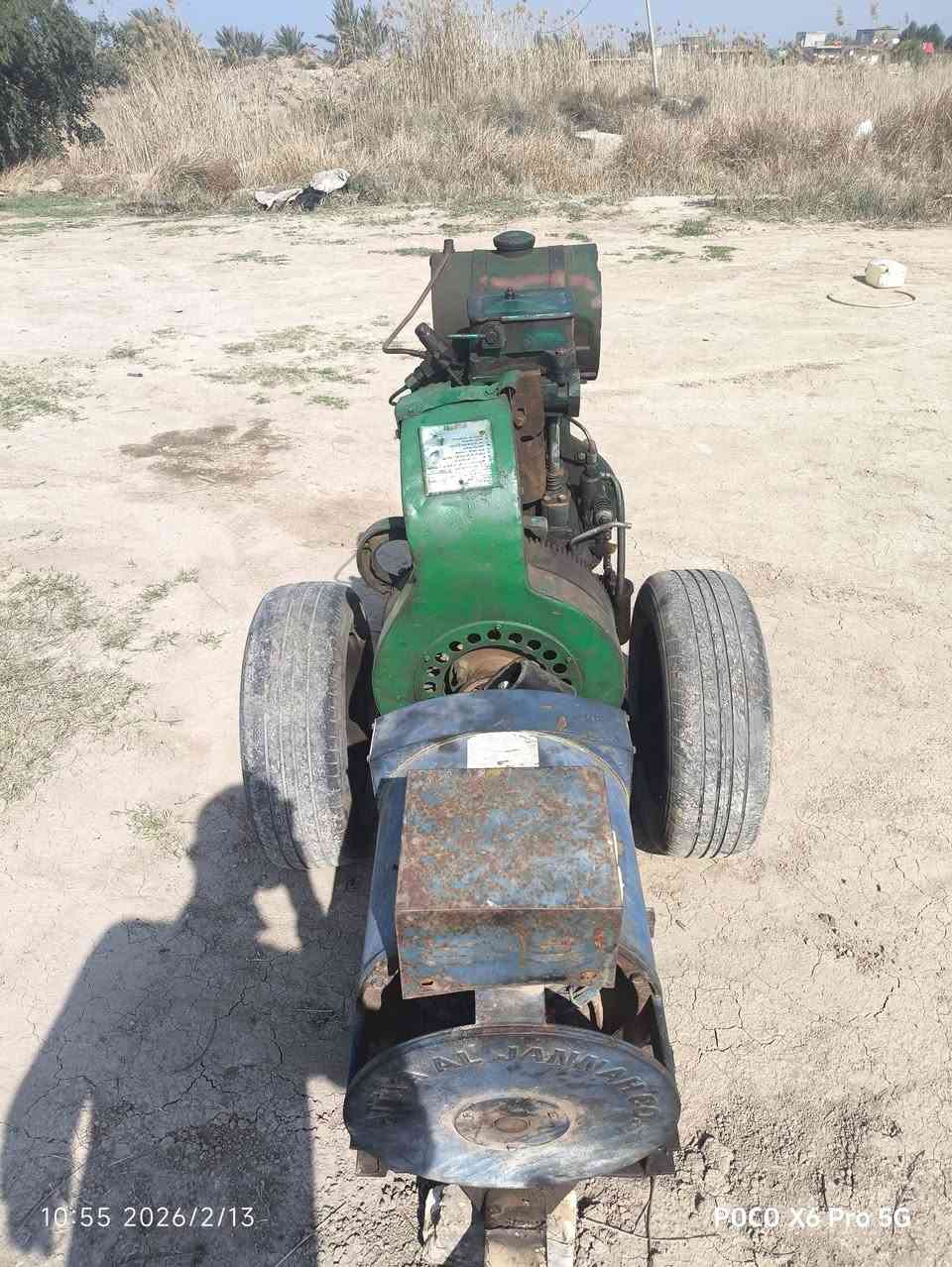 السلام عليكم مولده 10 حصان زائد راس توليد 10 كيفي مولده نظيفه سعر 700 وبيها  مجال لشرايي  بسيط مكاني بابل لكفل الاتصال على هاذذ ارقم***********
