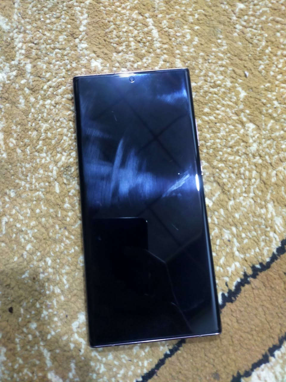 سلام عليكم جهاز التراGalaxy Note20 Ultra ذاكره256رام8
بي طخه بسيطه بالشاشه والضهࢪ كدامكم لبيع او مࢪاوس


**إذا كنت صاحب هذا الإعلان وتريد حذفه لأي سبب، رجاءا أرسل رسالة إلى الدعم الفني**