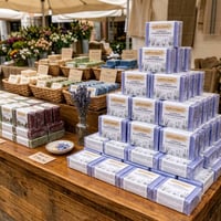 Fine Sapone Vegetale (صابون نباتي فاخر) ​صابون طبيعي مصنع يدوياً بجودة...