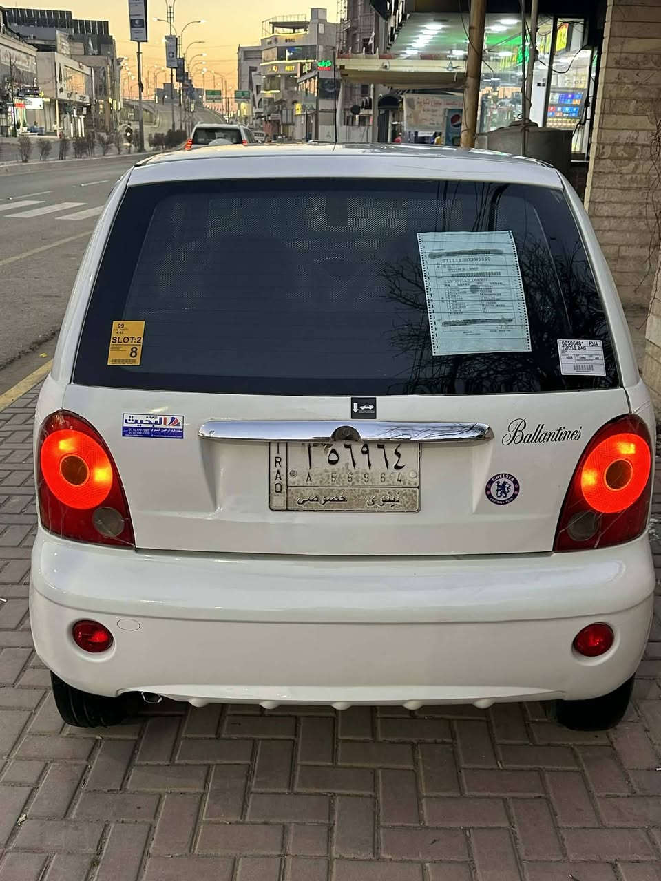 السلام وعليكم شيري كوكو 2012
السياره جديده ومامتعوبه والسياره جاهزه طخم تايه جديد طخمها جديد تبريد وتدفئة شغالين 
كابون بانزين ماستر كارد بيها 
مكينه وكير بشرط ***********) ***********
وشرط الوكاله والتحويل من الشرعي
