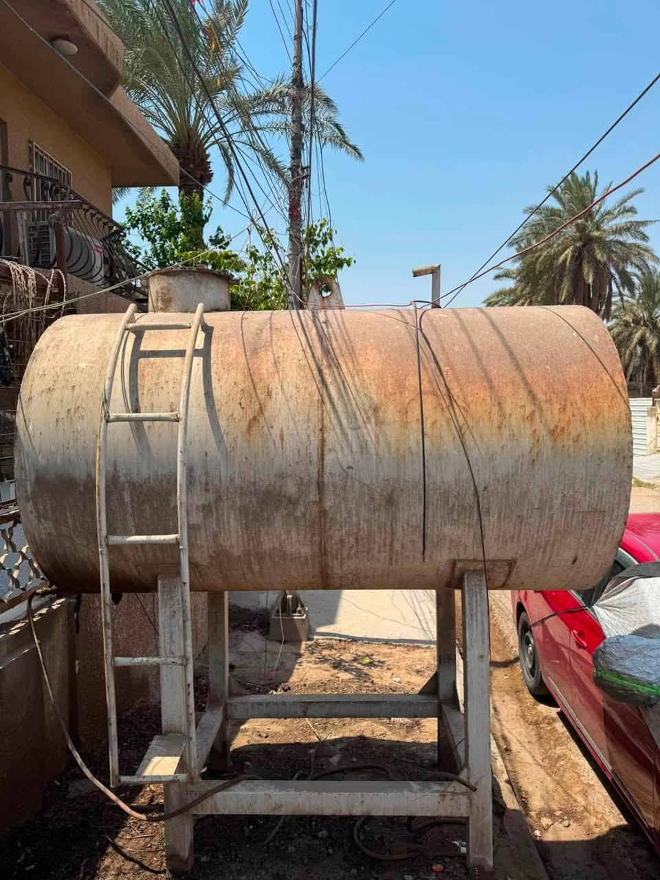 السلام عليكم من رخصه الادمن
تانكي كاز 2000 لتر نظيف جداً للبيع .
العنوان بغداد شارع فلسطين للاستفسار الاتصال برقم الهاتف .. ***********
