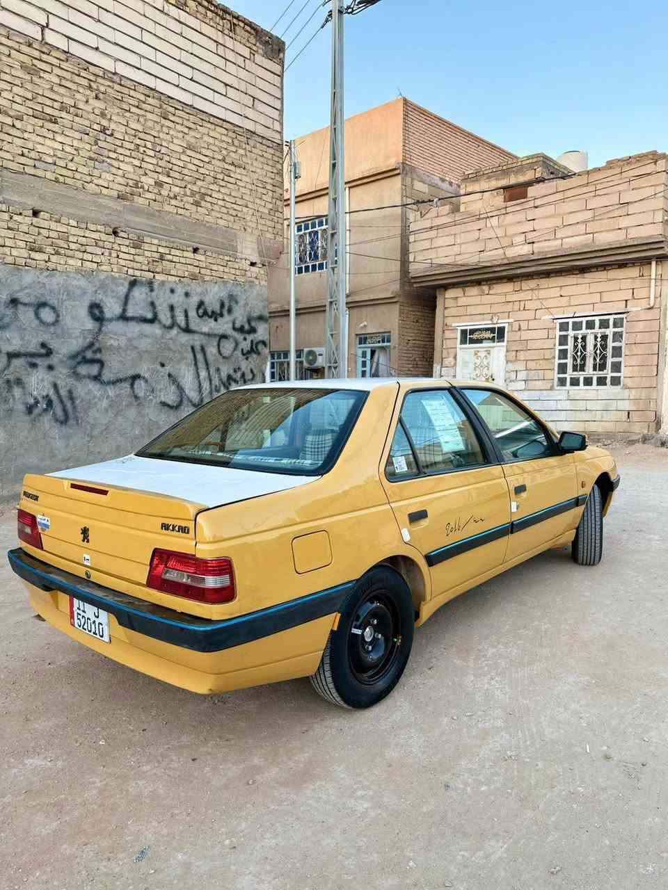 السلام عليكم
بيجو أكد موديل 16سياره كفاله عامه  من مكينه وكير  وتبريد كشرهاا كلش نضيف لا ضربه ولا صبغ مكانها كربلاء رقم تلفوني***********

