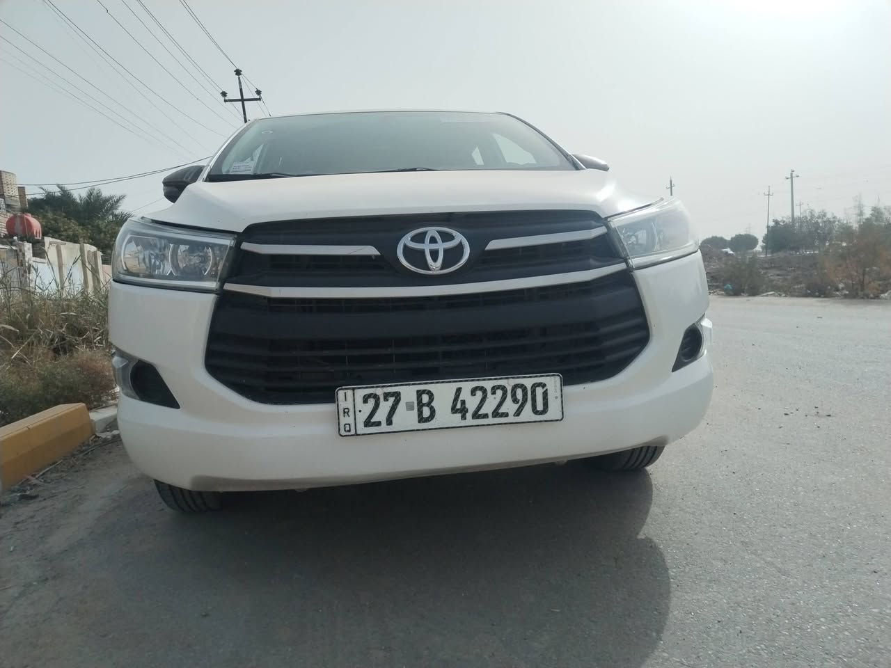 انوفا اصل ٢٠١٩ معلايه ٢٠٢٣ مصبوغا عام جانت تكسي مطار محرك ٢٧٠٠ جديد كير حداديه تبريد شرط تخم، تاير السياره جديده كلش بسمي ٧ راكب ٣ قطع تبريد السعر٠  ١٣٨وبيه مجال للاستفسار الاتصال على الرقم ***********   ***********  مراوس ماكو شكال
